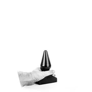 All Black - Extreme Anaal Plug - 16 cm x 6 cm - Zwart-Erotiekvoordeel.nl
