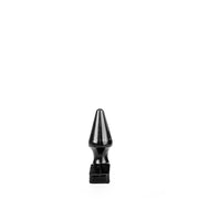All Black - Extreme Anaal Plug - 16 cm x 6 cm - Zwart-Erotiekvoordeel.nl
