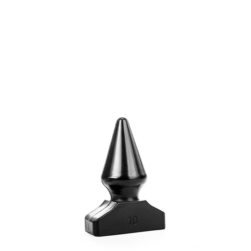 All Black - Extreme Anaal Plug - 20.5 x 9 cm - Zwart-Erotiekvoordeel.nl
