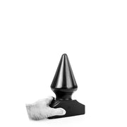 All Black - Extreme Anaal Plug - 21.5 x 10.5 cm - Zwart-Erotiekvoordeel.nl