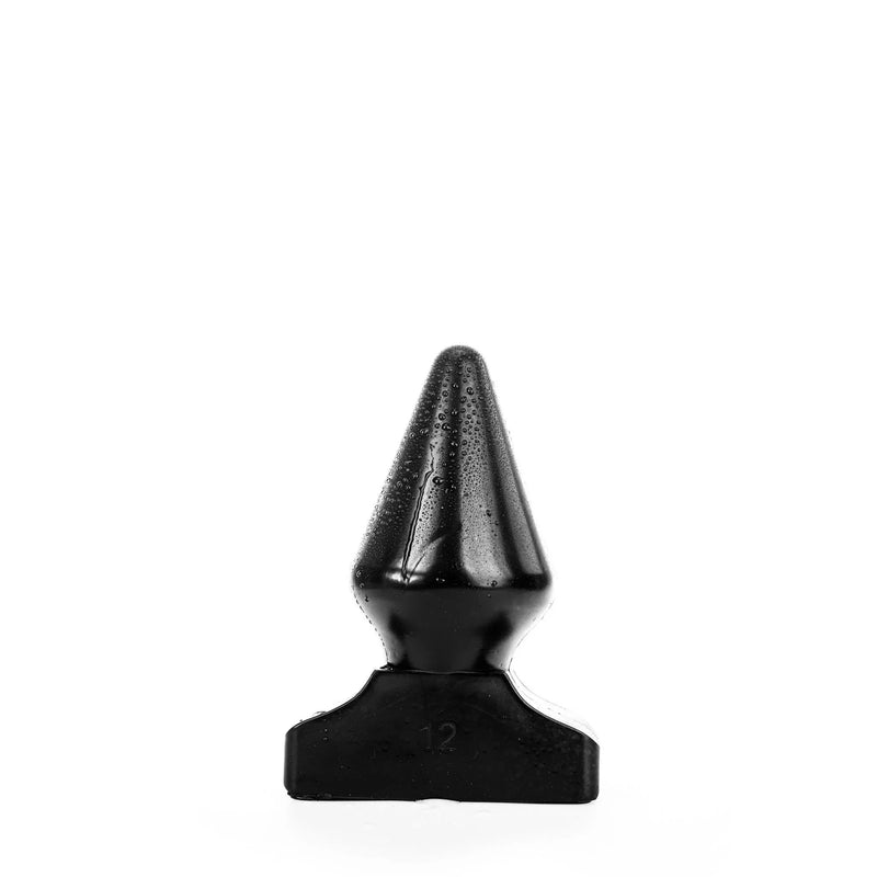 All Black - Extreme Anaal Plug - 23 x 11.5 cm - Zwart-Erotiekvoordeel.nl
