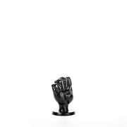 All Black - Fisting Dildo - 12 x 8 cm - Small - Zwart-Erotiekvoordeel.nl