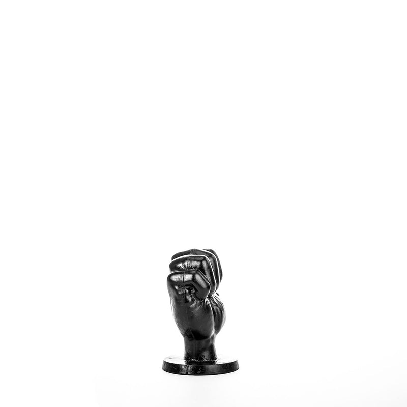 All Black - Fisting Dildo - 12 x 8 cm - Small - Zwart-Erotiekvoordeel.nl