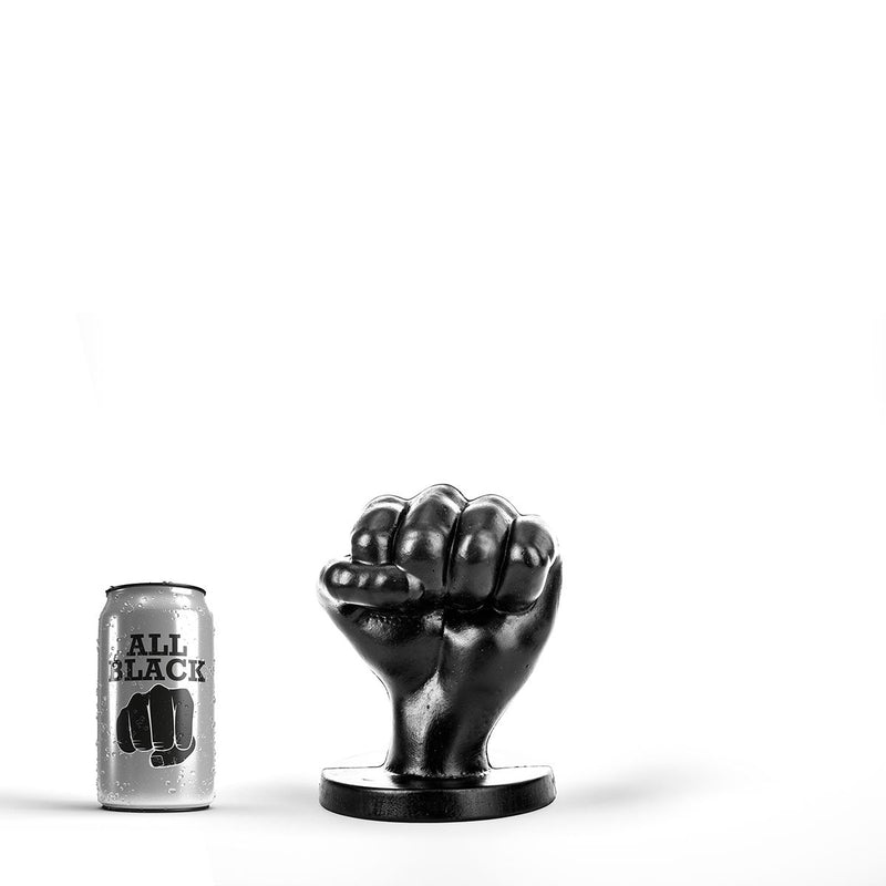 All Black - Fisting Dildo - 16.5 x 13 cm - Large-Laced-up.nl