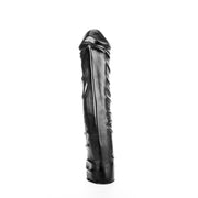 All Black - Grote Realistische Dildo - 31 x 6.5 cm - Zwart-Laced-up.nl