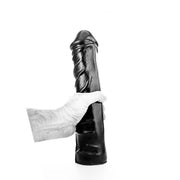 All Black - Grote Realistische Dildo - 31 x 6.5 cm - Zwart-Laced-up.nl