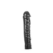 All Black - Grote Realistische Dildo - 31 x 6.5 cm - Zwart-Laced-up.nl