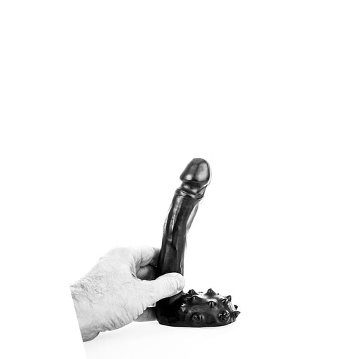 All Black - Klassieke Dildo - 15 x 2,5 cm - Zwart-Erotiekvoordeel.nl