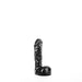 All Black - Klassieke Dildo - 19 x 4,8 cm - Zwart-Erotiekvoordeel.nl