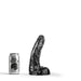 All Black - Klassieke Dildo - 25,5 x 4,1 cm - Zwart-Laced-up.nl