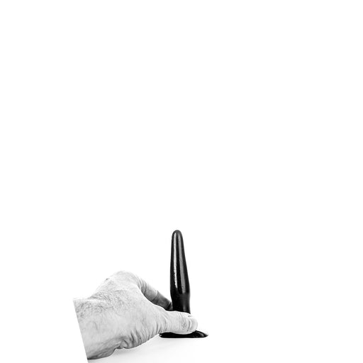 All Black - Kleine Buttplug - 12 x 2.5 cm - Zwart-Erotiekvoordeel.nl