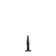 All Black - Kleine Buttplug - 12 x 2.5 cm - Zwart-Erotiekvoordeel.nl