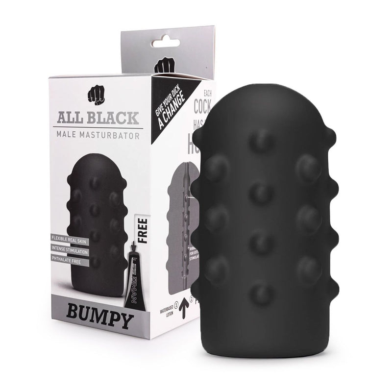 All Black - Masturbator Bumpy-Laced-up.nl