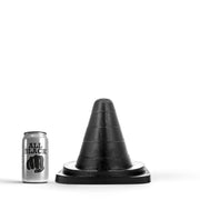 All Black - Prisma Buttplug - 19 x 5 cm - Zwart-Laced-up.nl
