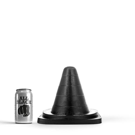 All Black - Prisma Buttplug - 19 x 5 cm - Zwart-Laced-up.nl
