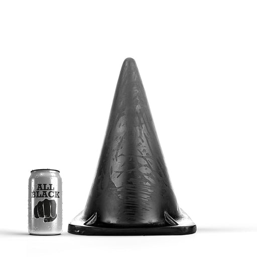 All Black - Prisma Buttplug 30 x 18 cm - Zwart-Laced-up.nl