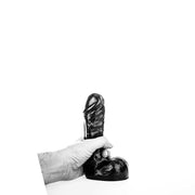 All Black - Realistische Dildo - 19 x 4,5 cm - Zwart-Erotiekvoordeel.nl