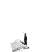 All Black - Kleine Buttplug - 12 x 2.5 cm - Zwart-Erotiekvoordeel.nl