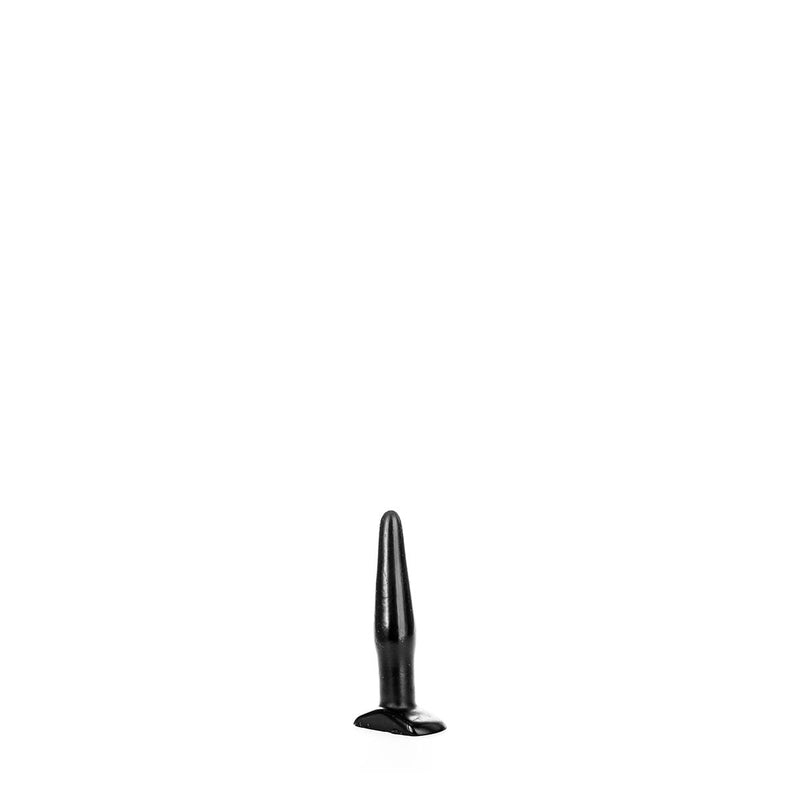 All Black - Kleine Buttplug - 12 x 2.5 cm - Zwart-Erotiekvoordeel.nl