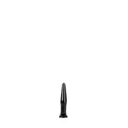 All Black - Kleine Buttplug - 12 x 2.5 cm - Zwart-Erotiekvoordeel.nl