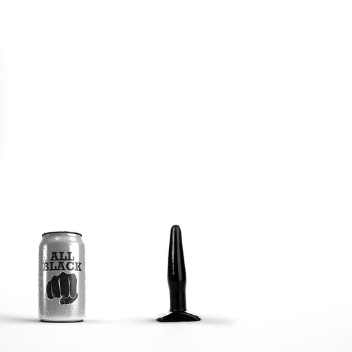 All Black - Smalle Buttplug - 12 x 2.5 cm - Zwart-Laced-up.nl