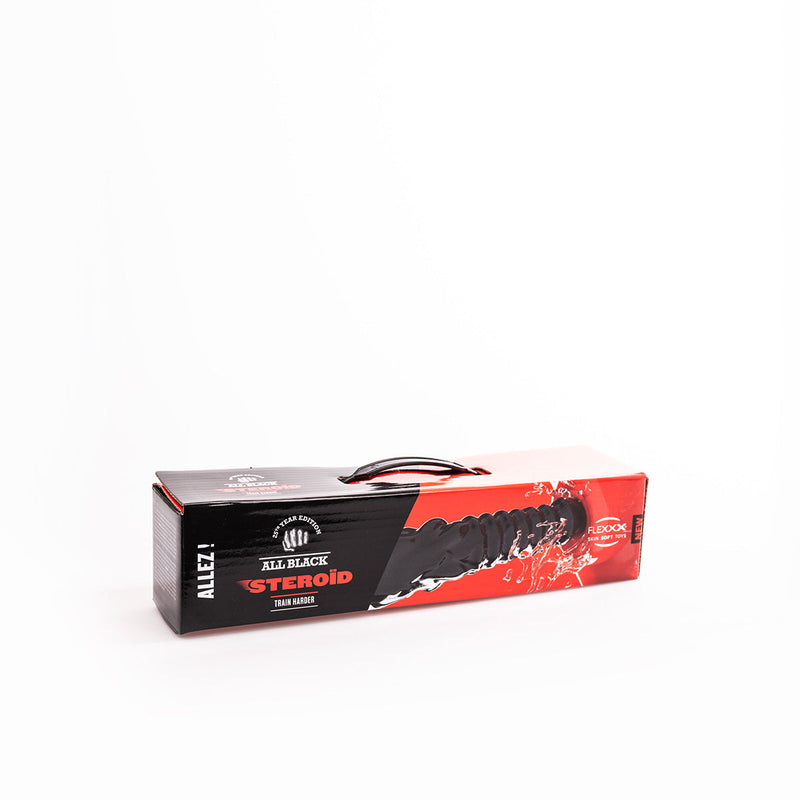 All Black Steroïd - Allez - Dildo - 34 x 7 cm - Zwart-Erotiekvoordeel.nl