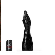 All Black Steroïd - Backstroke - Dildo - 40.5 x 12.5 cm - Zwart-Erotiekvoordeel.nl