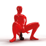 All Black Steroïd - Bodybuilder - Dildo - 33 x7 cm - Zwart-Erotiekvoordeel.nl