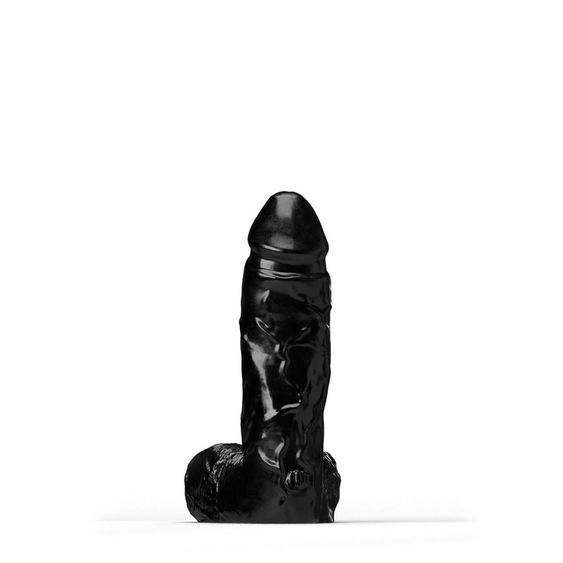All Black Steroïd - Racket - Dildo - 34 x 9,7 cm - Zwart-Erotiekvoordeel.nl