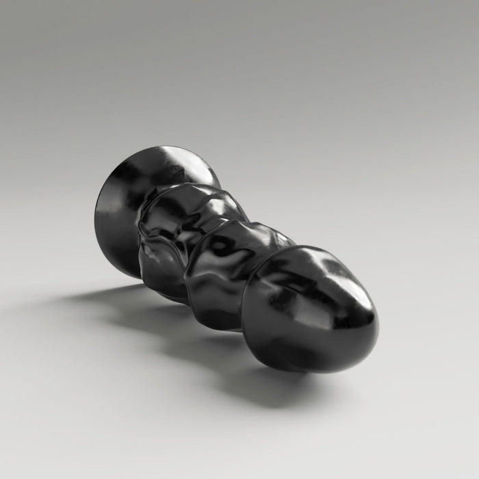 All Black Steroïd - Shuttlecock - Dildo - 24 x 9 cm - Zwart-Erotiekvoordeel.nl