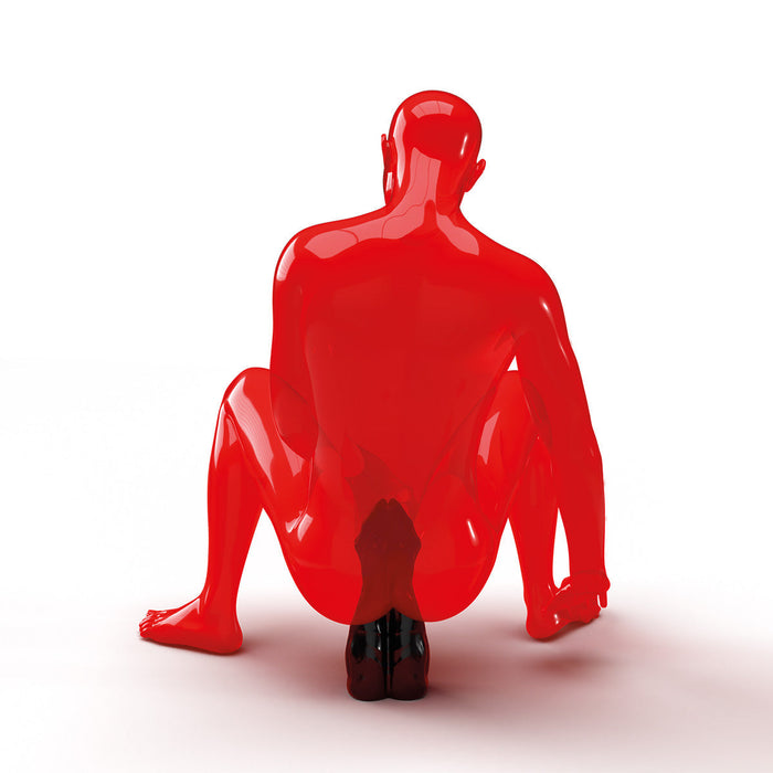 All Black Steroïd - The Diver - Dildo - 34,5 x 11,5 cm - Zwart-Erotiekvoordeel.nl