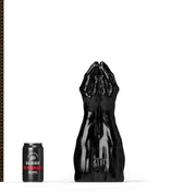 All Black Steroïd - The Diver - Dildo - 34,5 x 11,5 cm - Zwart-Erotiekvoordeel.nl