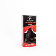 All Black Steroïd - The Gym Buddy - Dildo - 35x 8,7 cm - Zwart-Erotiekvoordeel.nl