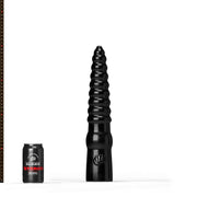 All Black Steroïd - The Home Run - Dildo - 39,5 x 7,7 cm - Zwart-Erotiekvoordeel.nl