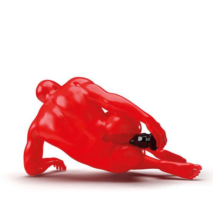 All Black Steroïd - The Javelin - Dildo - 38 x 9,1 cm - zwart-Laced-up.nl