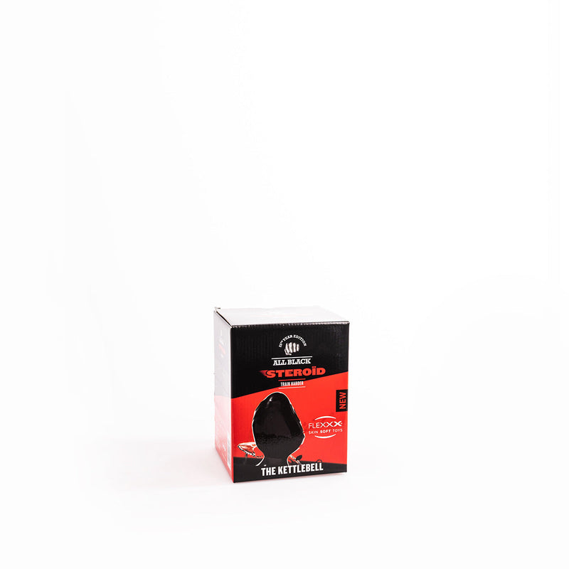 All Black Steroïd - The Kettlebell - Buttplug - 14,4 x 10,5 cm - Zwart-Erotiekvoordeel.nl