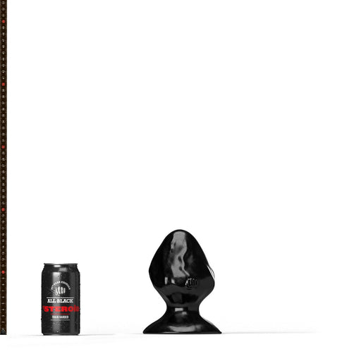 All Black Steroïd - The Kettlebell - Buttplug - 14,4 x 10,5 cm - Zwart-Erotiekvoordeel.nl