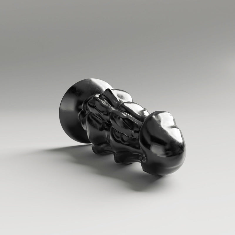 All Black Steroïd - The Rally - Dildo - 28 x 11,4 cm - Zwart-Erotiekvoordeel.nl