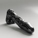 All Black Steroïd - The Referee Dildo - 45 x 9,5 cm - zwart-Laced-up.nl
