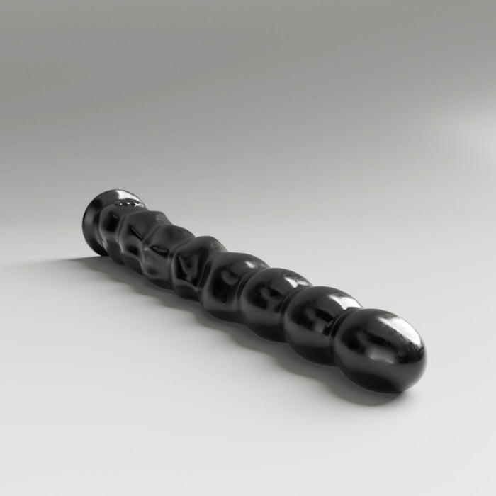 All Black Steroïd - The Sabre Dildo - 39,5x 4,4 cm - Zwart-Erotiekvoordeel.nl