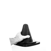 All Black - Traffic Cone Buttplug - 19 x 15 cm - Zwart-Erotiekvoordeel.nl