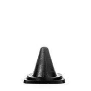 All Black - Traffic Cone Buttplug - 19 x 15 cm - Zwart-Erotiekvoordeel.nl