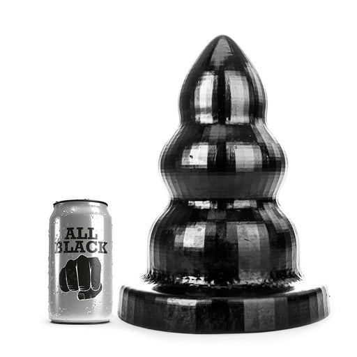 All Black - Triple Pleasure Buttplug - Zwart-Laced-up.nl
