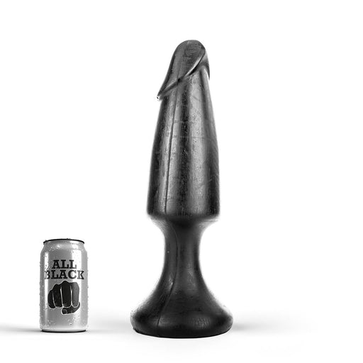 All Black - XXL Buttplug - 35 x 6,5 cm - Zwart-Laced-up.nl