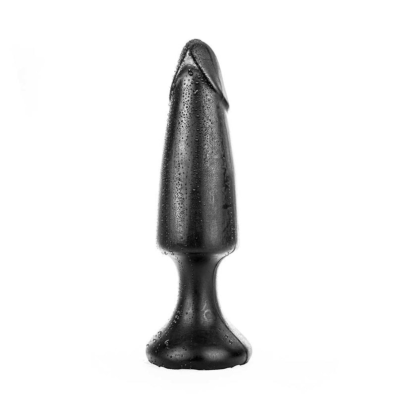All Black - XXL Buttplug - 35 x 9,5 cm - Zwart-Erotiekvoordeel.nl