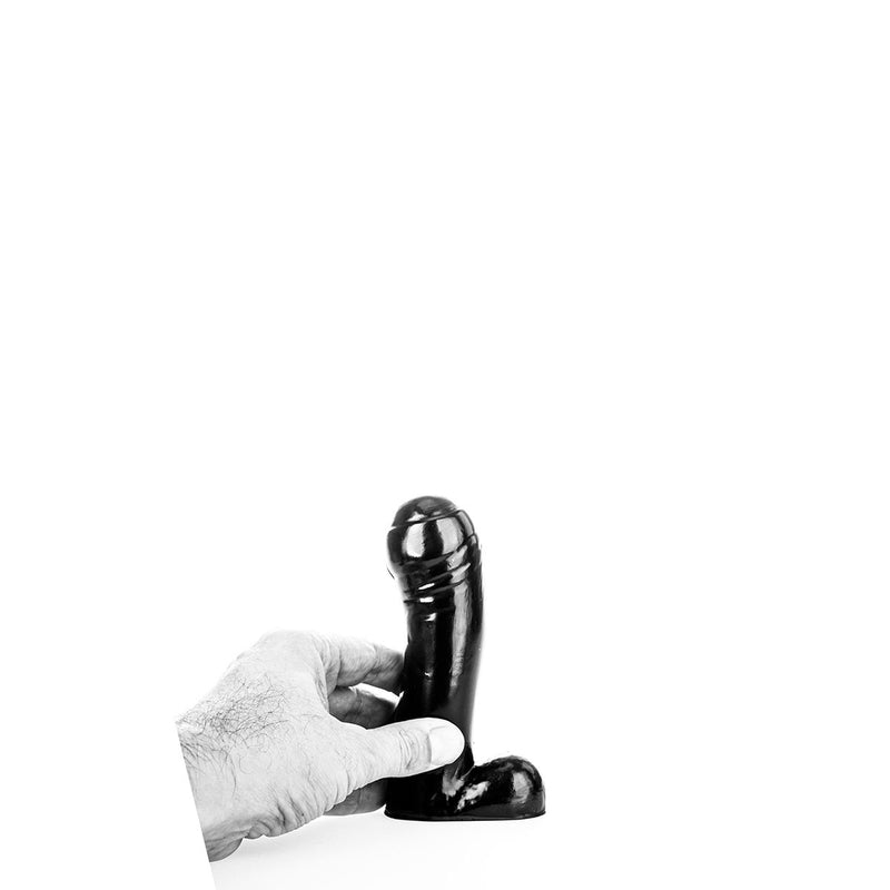 All Black - Zwarte Dildo - 15 cm-Laced-up.nl