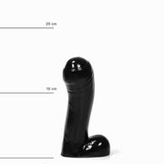 All Black - Zwarte Dildo - 15 cm-Laced-up.nl
