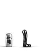 All Black - Zwarte Dildo - 15 cm-Laced-up.nl