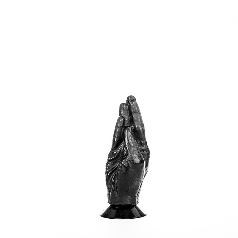 All Black Fisting Dildo 21 x 6 cm – Zwart-Erotiekvoordeel.nl