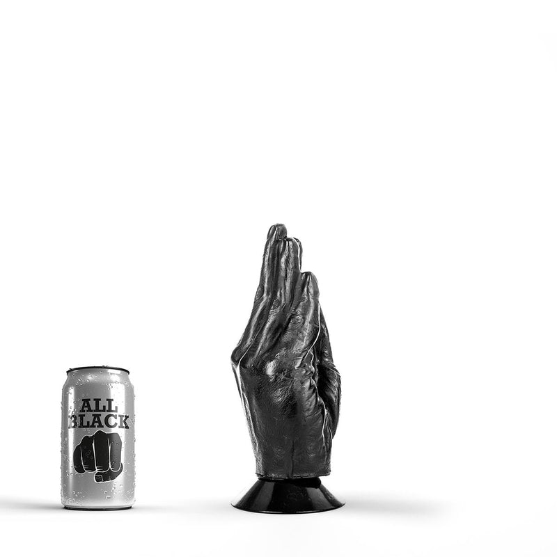 All Black Fisting Dildo 21 x 6 cm – Zwart-Erotiekvoordeel.nl